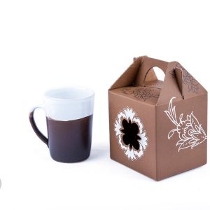جعبه لیوان سفالی