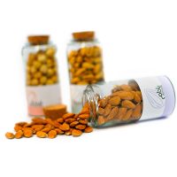 بسته آجیل خوری مسی، پسته، بادام و فندوق