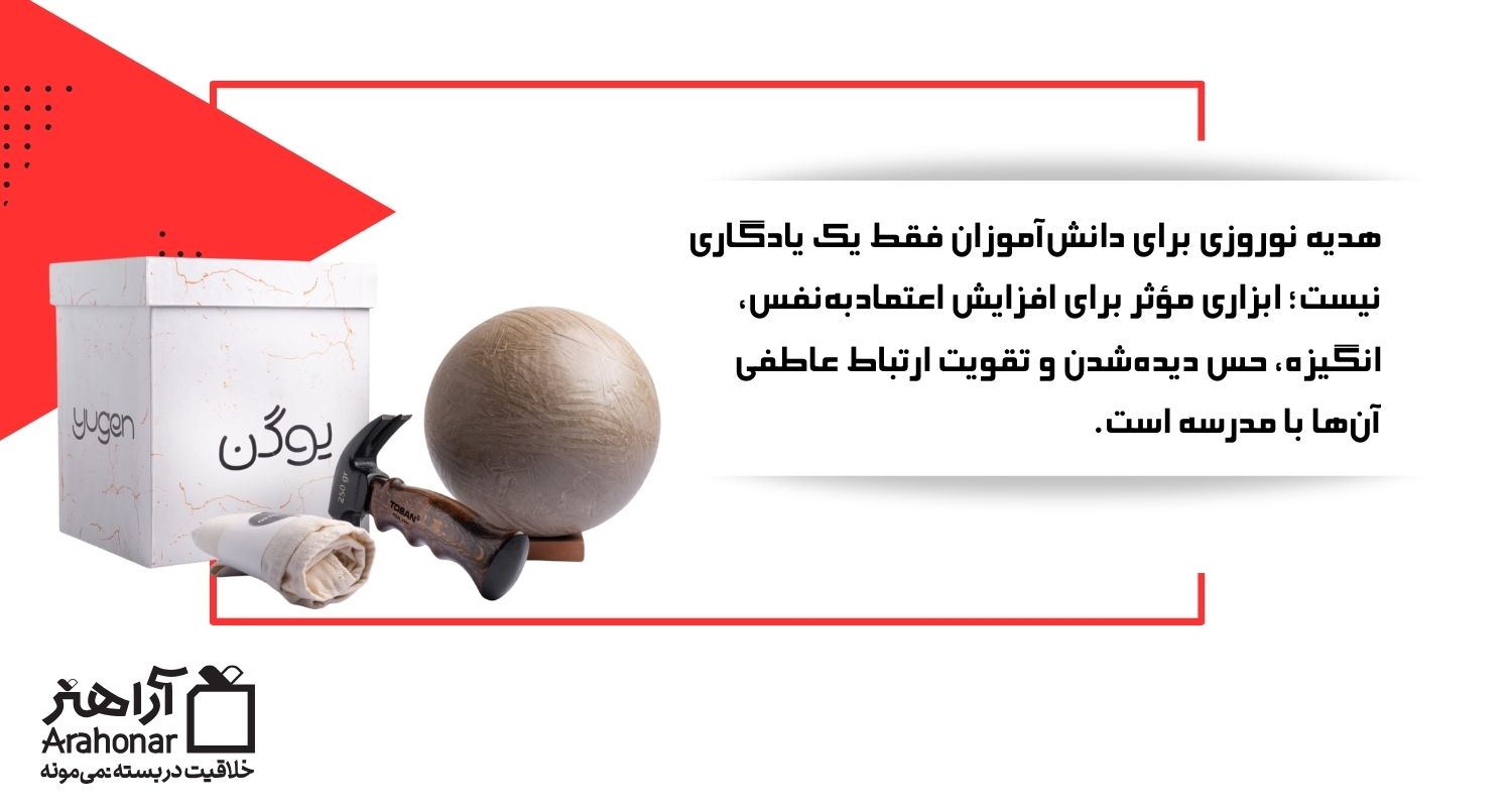 تأثیر هدیه نوروزی در تقویت اعتماد به نفس و انگیزه دانش آموزان